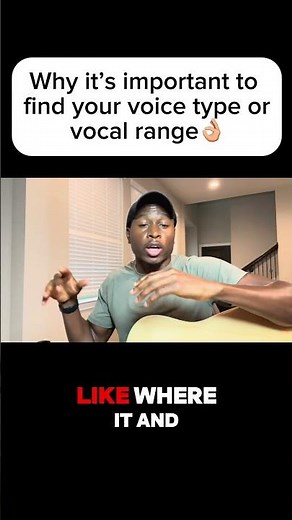 Why it's important to find your voice type or vocal range