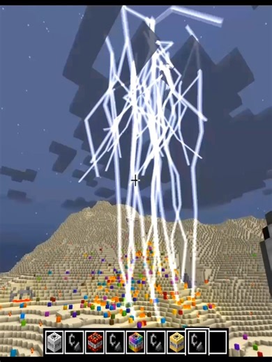 Snow TNT Meteor Tnt World of wools TNT and Lighting TNT in Minecraft #minecraft #shorts