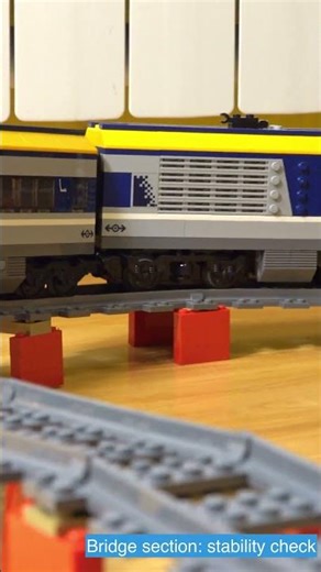 This Brick Passenger Train Was Way Too Fast for the Curve