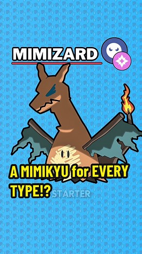 A MIMIKYU for EVERY TYPE!? (artist: @mazon_fakemon) | Mimikyu