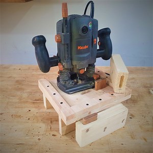 32K views · 683 reactions | DIY Making Hand Router Guide For Woodworking Joinery | Woodworking Tools TV | Facebook