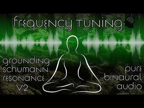 Grounding Frequencies V2 - Schumann Resonance (7.83 Hz)& Solfeggio - Pure Binaural- Frequency Tuning