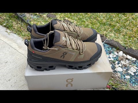 Unboxing and Fit test Review On Cloudrock Low Men Shoes / Hunter Black Color #oncloud #hikingshoes