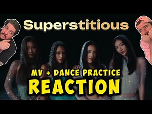 We listen to "Superstitious" by no na for the FIRST TIME! | MV + Dance Practice (213) | (REACTION)