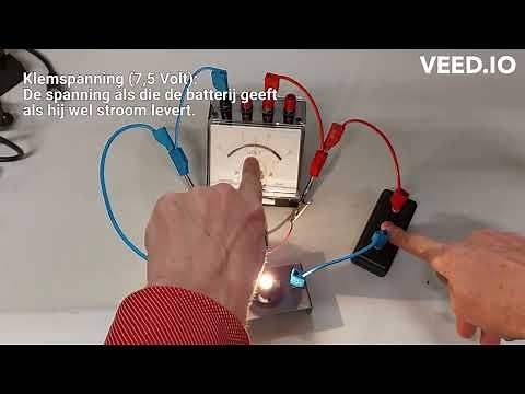 Bronspanning en Klemspanning van een accu of batterij: wat is het verschil?