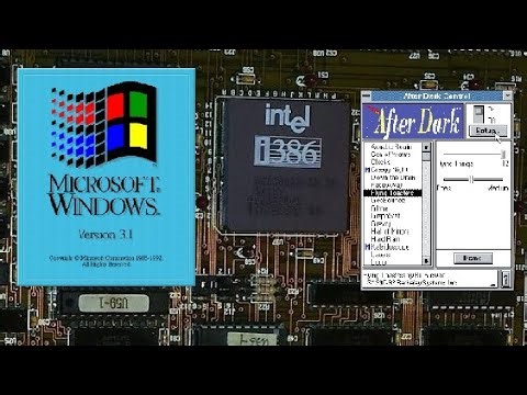 Installing and Using Windows 3.1 on a 386 PC