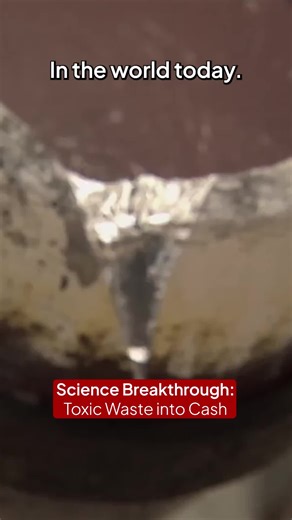 Dr James Tour on Instagram: "Scientific Breakthrough: Flash Joule Heating Turns Toxic Waste Into Valuable Metals & 💰💰 #science"