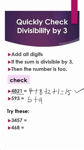 Fastest Way to Know if a Number is Divisible by 3