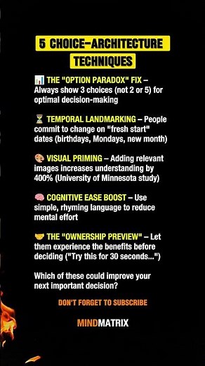 THE DECISION HACK: How to Help People Make Better Choices (Without Manipulation)...