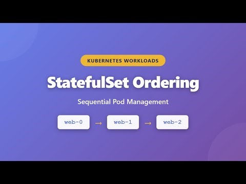 StatefulSet Ordering: Sequential Pod Management in Kubernetes Explained
