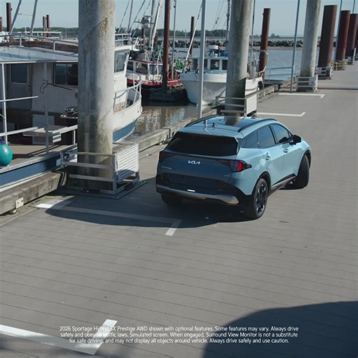 Life is full of detours. The new 2026 Kia Sportage Turbo-Hybrid is ready for them. | Kia America