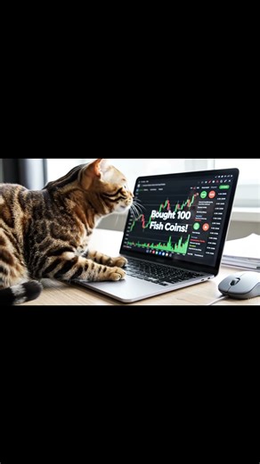 When Your Cat Becomes a Crypto Trader! 🐾📈