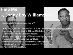 Help Me Sonny Boy Williamson II - Lyrics & Harmonica Tabs
