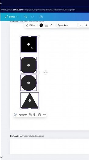 Don't move them one by one! How to Group in Canva