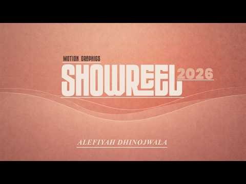 SHOWREEL 2026 || MOTION & GRAPHICS ANIMATION