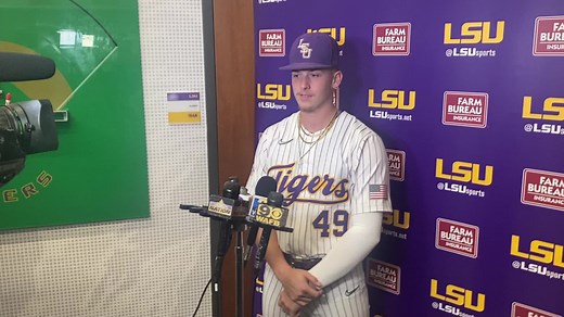 LSU baseball pitcher Javen Coleman on his return to the mound after Tommy John surgery