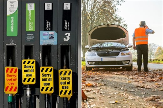 Petrol and diesel drivers issued urgent 'contaminated fuel' warning after 'cars were dying immediately'