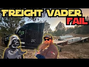 RECOVERED 77,000LBS of TRUCK VADER 23 Miles OFF-ROAD!!!