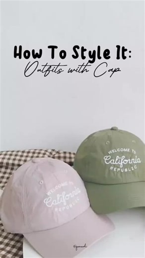How to Style Your RM 10 Caps 👧🏻🧢 #capmurah #outfitwithcap #outfitideas
