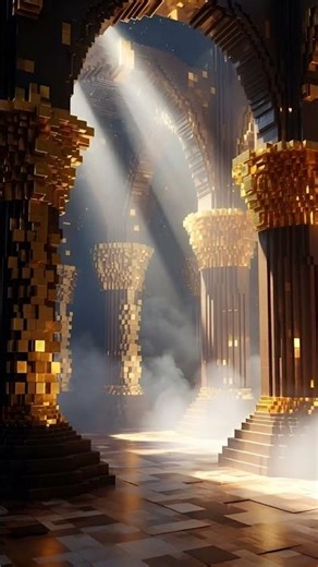 Baroque architecture Minecraft style 5