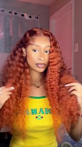 So charming ginger curly wig Promotion: Get 1 free bob wig(value $120) over $229 wig link in my bio link wig discount code：Sale Pay in 4 interest-free payments       wig link in my bio link #gingercurlyhair #gingerwig #gingerhair #coloredhair #hairinbeautywig #hairinbeauty #wiginstallation #blackgirlhairstyles #blackgirlfashion | Hairinbeauty | Facebook