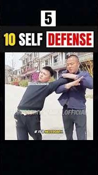 10 Self Defense Techniques👊| How To Protect Yourself?!