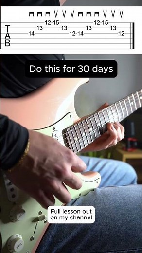 30-Day Sweep Picking Challenge (From My New Full Lesson!)