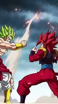 Broly vs SSJ4 Gogeta