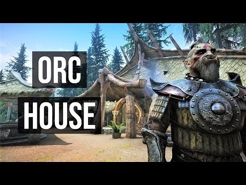 Skyrim Mods: Orc Player Home - Thruk'tahar (LE & SE) | House Mods