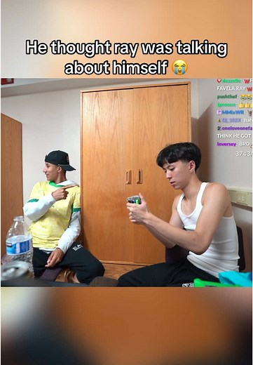 He thought ray was talking about himself #clips #fyp #streaming #rayasainboy #streameruniversity