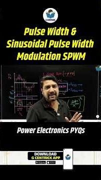 Pulse Width & Sinusoidal Pulse Width Modulation SPWM