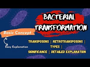 Transposition in Bacteria| Transposons | Jumping genes | Retrotransposons