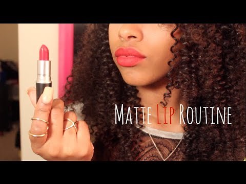Matte Lip Routine | How to Apply Matte Lipstick