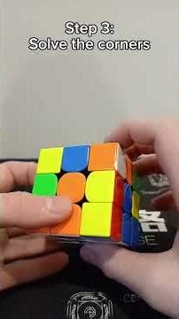 How to solve a rubik's cube #tutorial