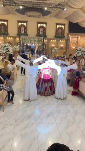 Traditional Barat Entry at a Pakistani Wedding