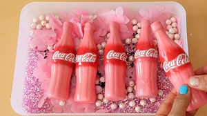 11K views · 260 reactions | Coca Cola Clay Cracking Compilation !★ASMR★Most Satisfying Slime Video! | Alexandra Pouros | Facebook