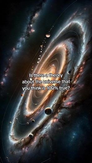 Is there a theory about the universe that is 100% true? 🌌 The honest answer is: no theory is 100% proven—yet. The universe is far too vast, mysterious, and complex for absolute certainty. However, some theories come incredibly close to explaining how reality works. The Big Bang Theory, for example, strongly explains how the universe began expanding from a single, extremely dense point around 13.8 billion years ago. Then there’s Einstein’s Theory of Relativity, which has been tested again and ag