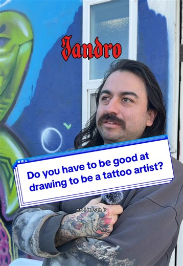 Do you have to be good at drawing to be a tattoo artist? @rhubarbtattoo @rivkah.inkweaver @TattoosbyJandro #tattooartist #tattoo #sandiegotattoo #tattooapprentice #pacificbeach