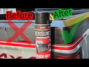 PERFECT BEDLINER EVERY TIME - How to spray on Herculiner