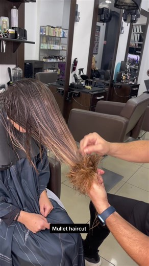 Dramatic Hair Transformation: Stunning Mullet Makeover