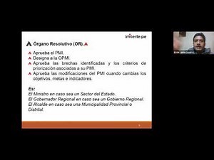 FORMULACION Y EVALUACION DE PROYECTOS DE INVERSION PUBLICA - INVIERTE PE