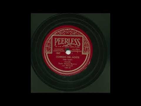 Dueto Sánchez - Becerra - Corrido Del Norte - Peerless 1869