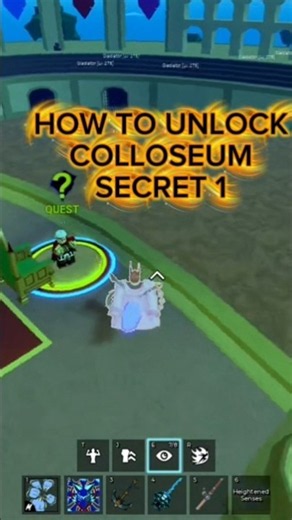 How to unlock the colloseum secret 1 in blox fruits update 30 #roblox #bloxfurit #bloxfruits