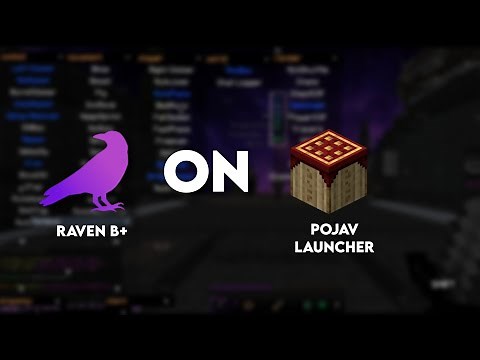 HOW TO INSTALL RAVEN B+ IN POJAV LAUNCHER / CARA JAGO PVP