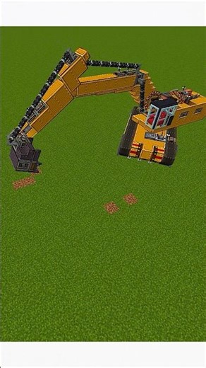 Create Mod :- Build JCB With Clockwork &Chisel And Bits Mod #ytshorts #trendingshorts #shorts