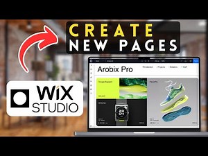 How to Add New Pages in Wix Studio | Wix Studio Tutorial (2025)