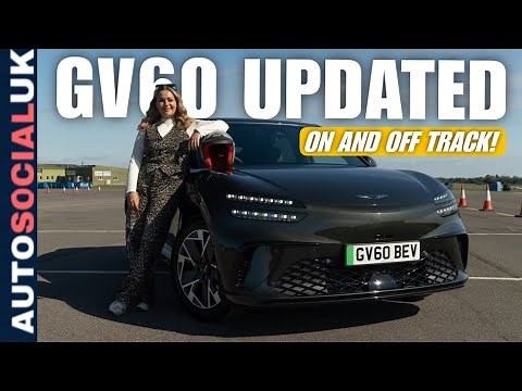 2026 Genesis GV60 Facelift Review | Performance Model Driven at Thruxton Circuit UK 4K