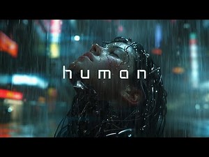 HUMAN: BLADE RUNNER Ambient Music | Cyberpunk Rain Ambience for Focus and Sleep #asmr