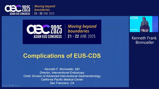 Lecture: "Complications of EUS-guided choledochoduodenostomy (CDS)"