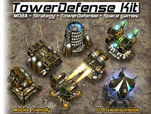 Tower Defense Kit | 3D Environments | Unity Asset Store